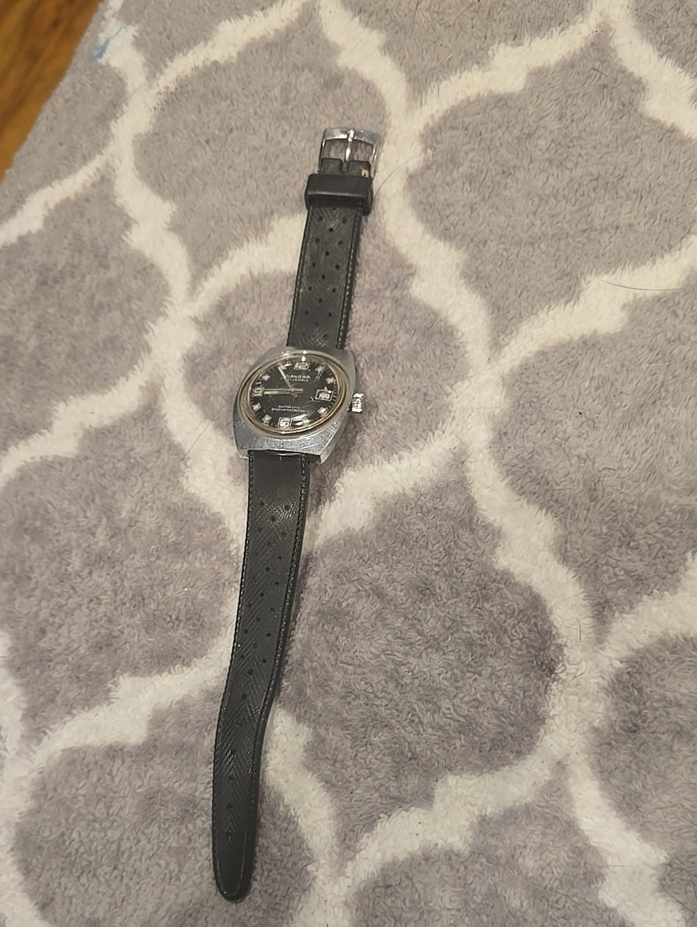 Hanowa Skin Diver 21 Jewels Automatic Swiss Made Vintage Diver Watch